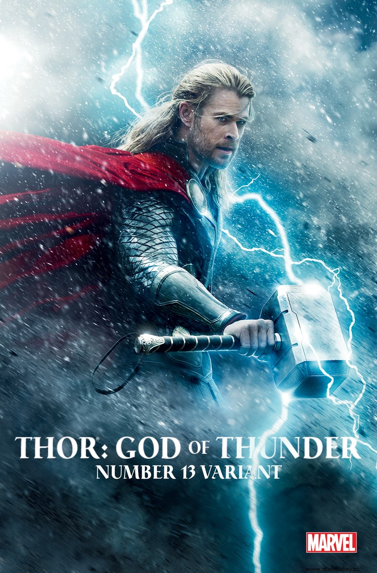 Thor:origen cómico, acción en vivo y amor y trueno 