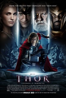 Thor:origen cómico, acción en vivo y amor y trueno 