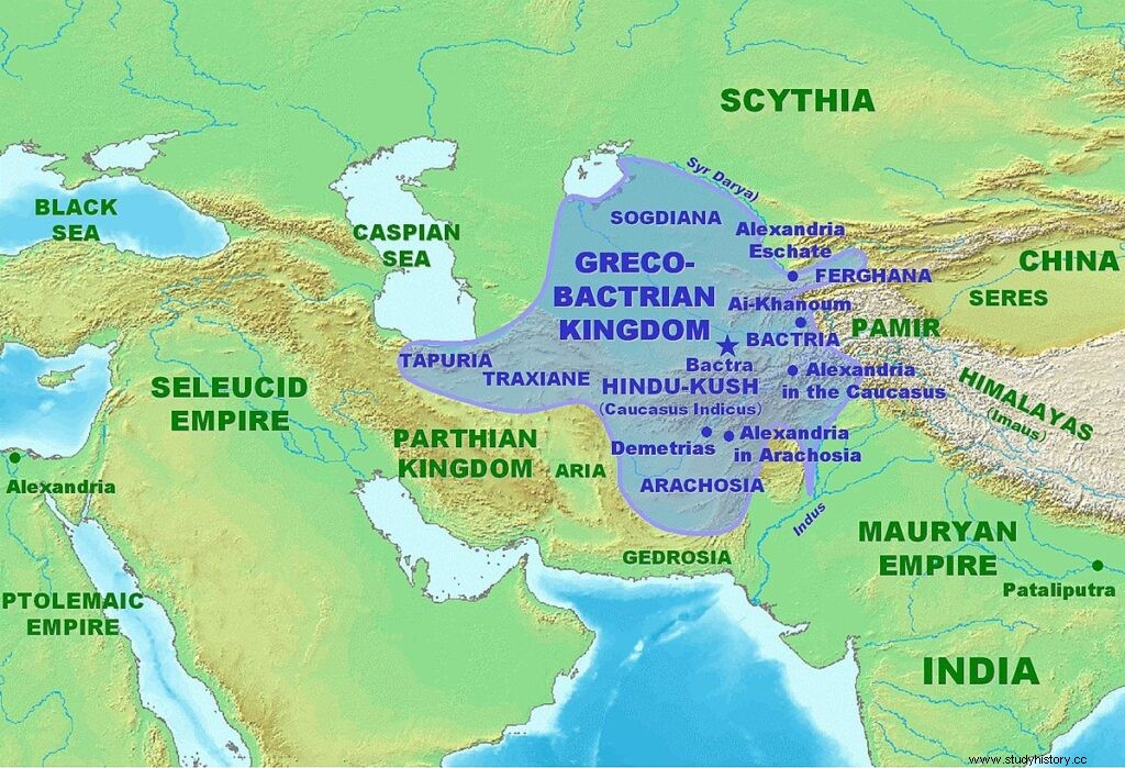 Historia védica de Asia central:el surgimiento, la difusión y la visita de los reinos budistas 