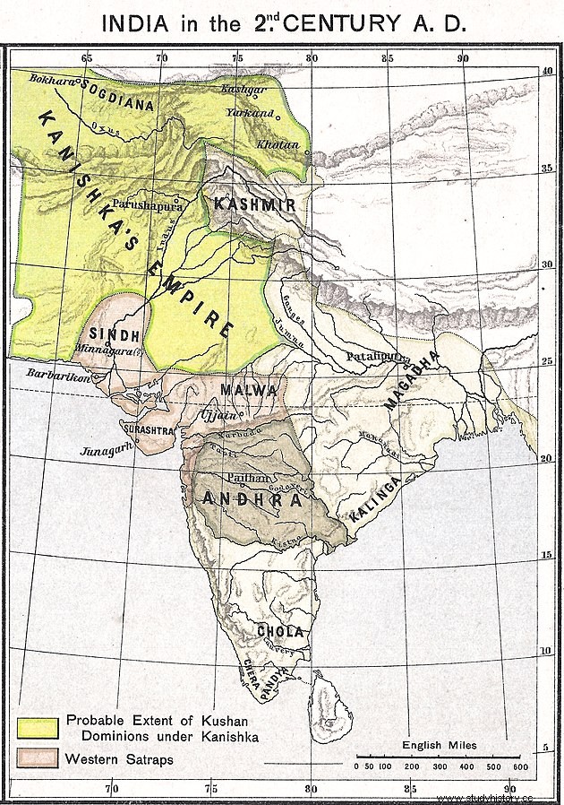 Historia védica de Asia central:el surgimiento, la difusión y la visita de los reinos budistas 