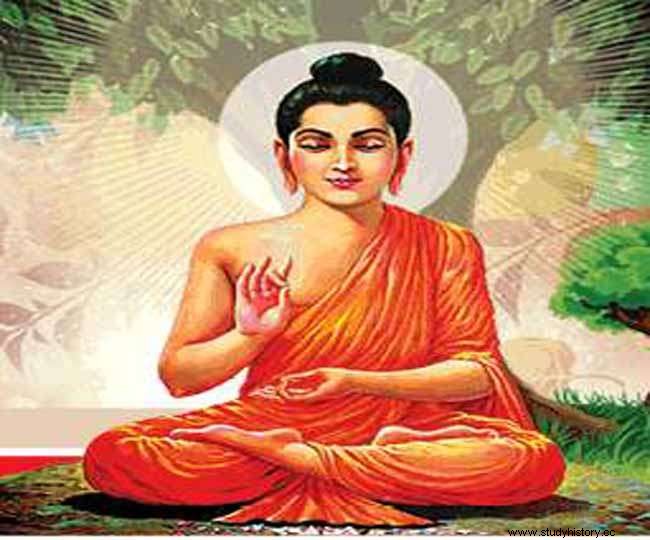 La razón de la caída de la India y de los hindúes no fue la no violencia de Mahatma Buda, sino la política del Dhamma del emperador Ashoka. 