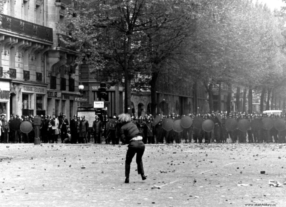 Mayo de 1968 a través de los ojos de Kostas Ferris 