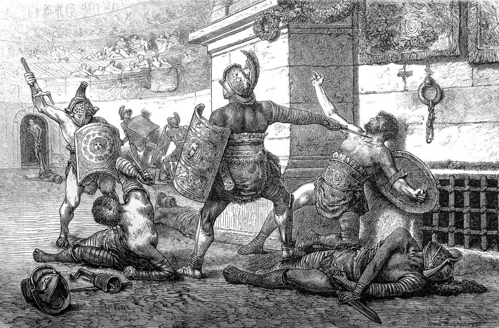 ¿Había gladiadoras en la antigua Roma? 