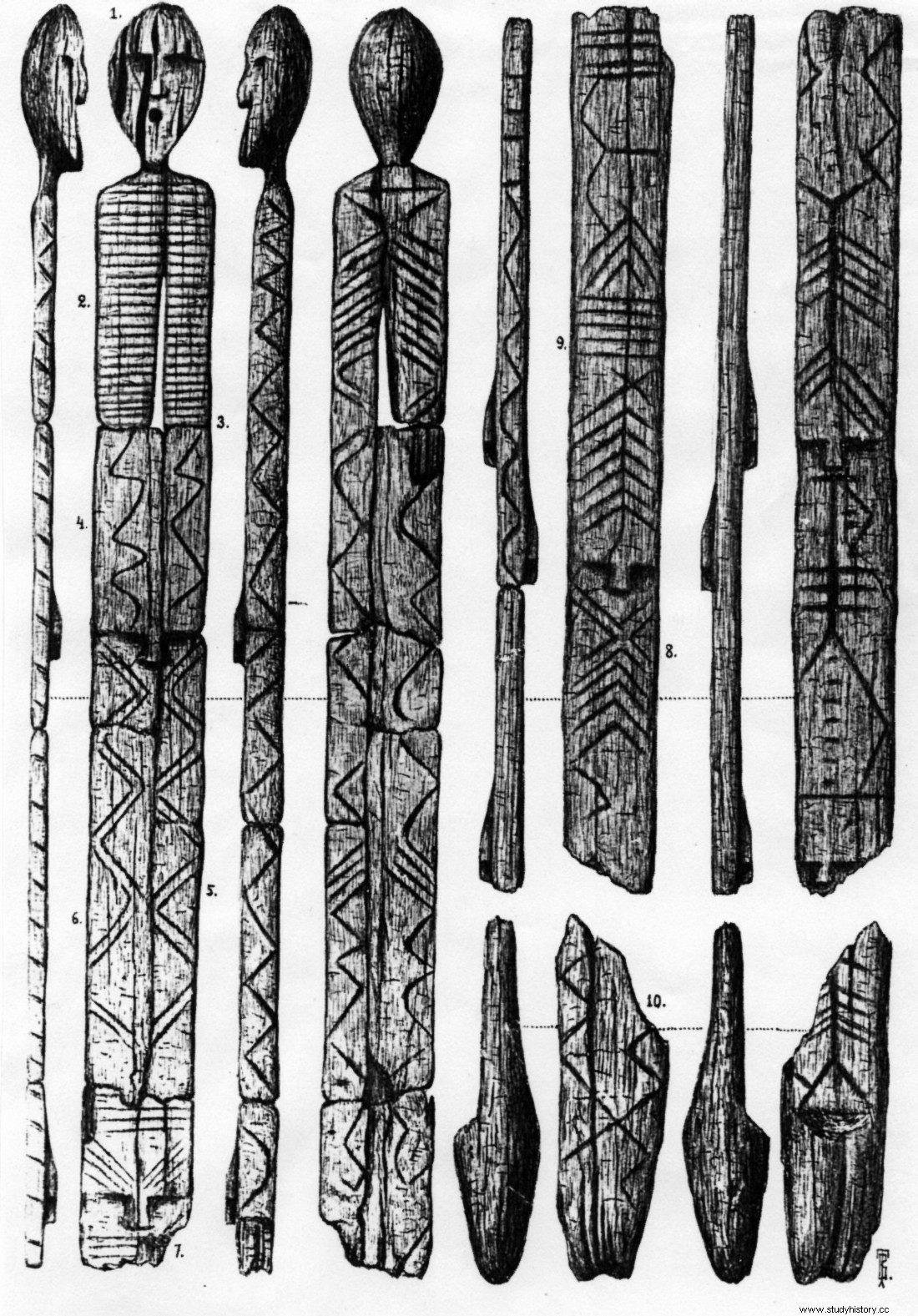 世界最古の木製彫刻であるシギルの偶像は、さらに 1000 年近く経ち、現在は 12,500 年前のものとされています。 