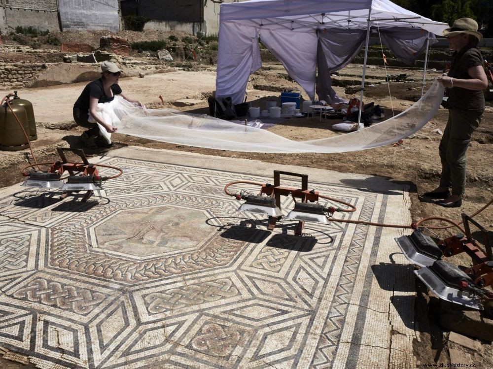 Una pequeña Pompeya vienesa descubierta a orillas del Ródano 