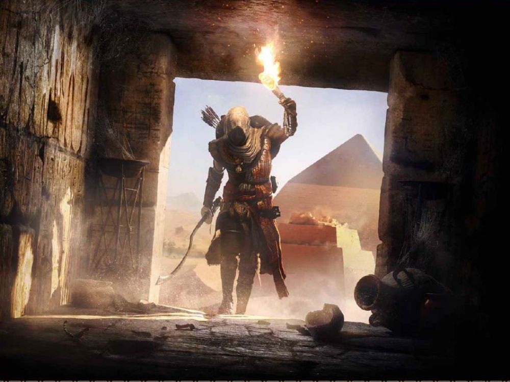 Assassins Creed Origins, видеоигра, целью которой является открытие Древнего Египта 