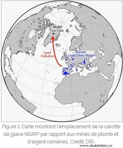 戦争と疫病:グリーンランドの氷からローマ帝国の署名が発見されたとき 