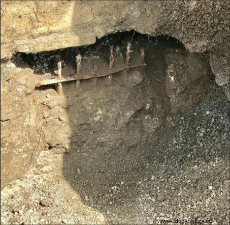 2000年後、ポンペイに新たな遺跡が出現 