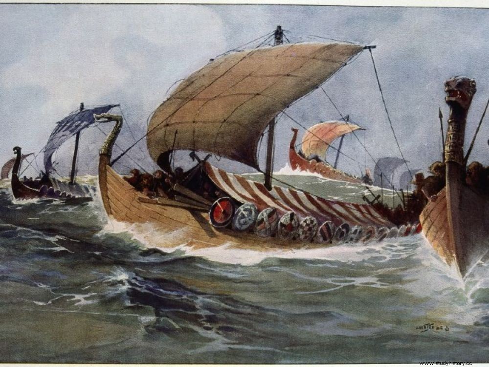 ¿Uno de los secretos de la expansión vikinga? Una producción masiva de alquitrán 