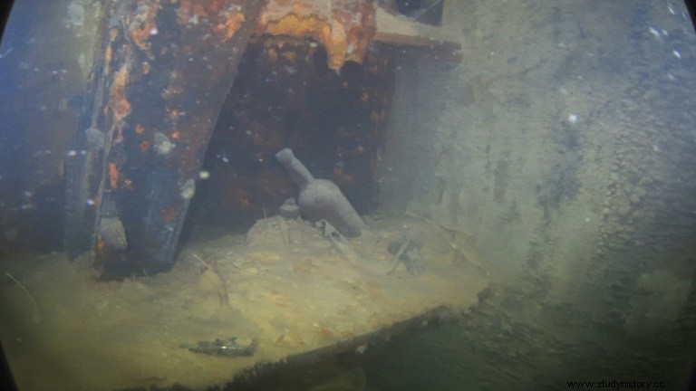 Se publican fotos de los restos del HMS Terror, después de que fuera abandonado por la tripulación en 1848 