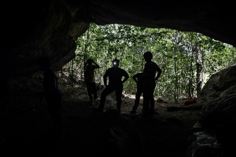 Pinturas milenarias desenterradas en el corazón de la selva tailandesa 