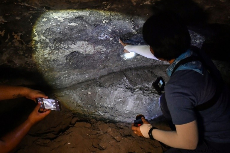 Pinturas milenarias desenterradas en el corazón de la selva tailandesa 