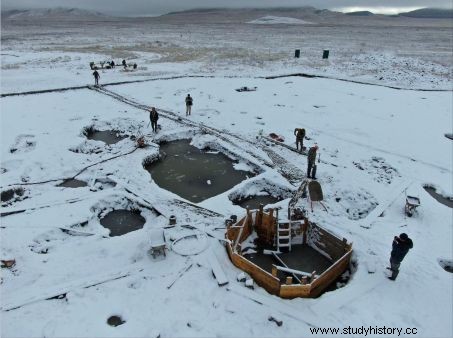 シベリアの古代遊牧民の間で行われた血の儀式 