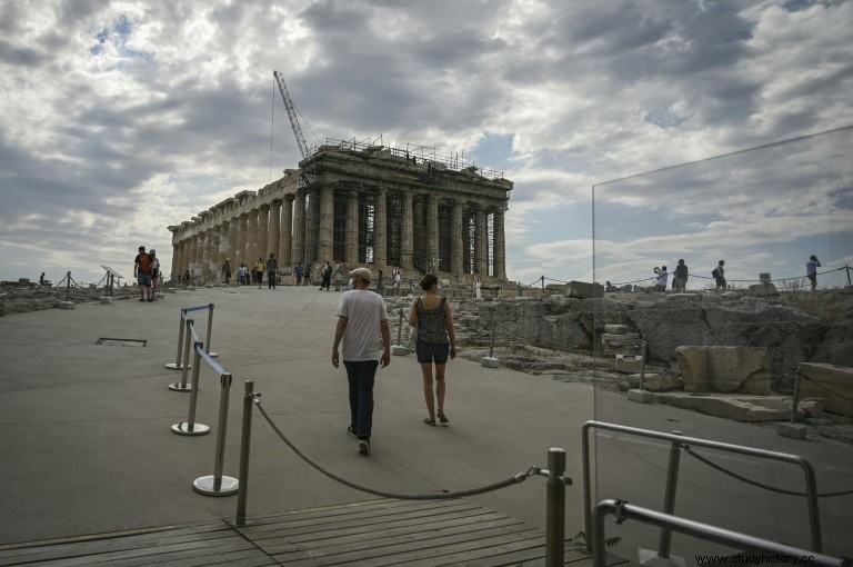 La renovación de la Acrópolis de Atenas:una polémica que traspasa las fronteras de Grecia 