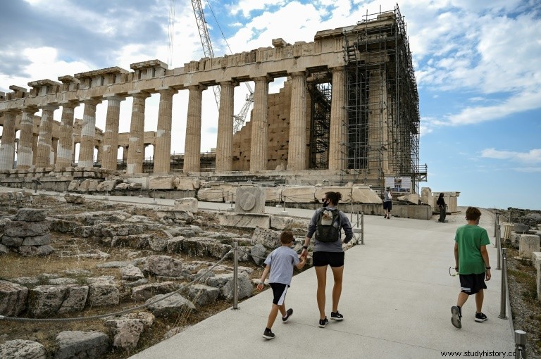 La renovación de la Acrópolis de Atenas:una polémica que traspasa las fronteras de Grecia 