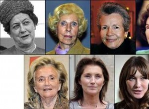 The First Ladies of France since 1959 