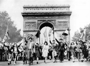 The liberation of Paris (August 25, 1944) 