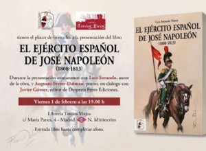 Presentación El Ejército Español de José Napoleón 