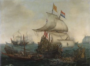  Offensive and defensive warfare by sea . Atlantic naval hegemony in the Eighty Years  War 