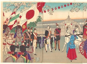 China and Japan as contrasting examples of collision with the West in the 19th century 