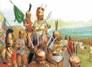  Pass under the yoke , when the Samnites humiliated the Romans 