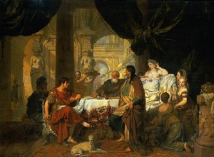 The day Cleopatra made a fool of Mark Antony 