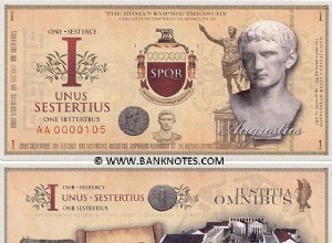 How were banks rescued in the crisis of the first century in ancient Rome? 