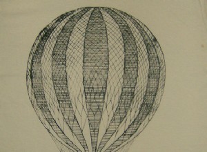 A high duel, each of the duelists in a hot air balloon 