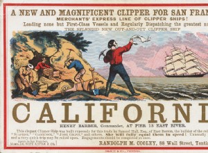 The egg war, a conflict that originated with the  gold rush  in California 