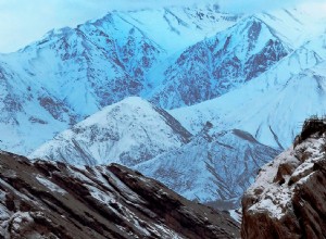 Alamut, the mythical fortress of the sect of assassins. 