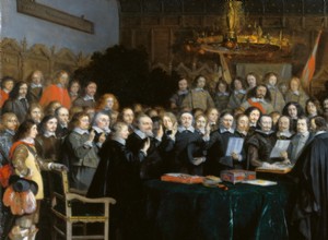 The Peace of Westphalia (1648), the day we changed the cross for the flag. 