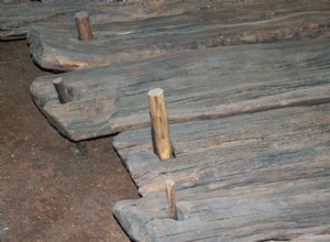 Corlea Trackway, a prehistoric wooden road in Ireland 