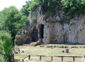 The Nymphaeum of Mieza, the place where Aristotle instructed Alexander the Great 