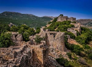 제6차 십자군을 막기 위해 건설한 이슬람 성 니므롯 요새(Nimrod Fortress) 