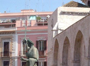 The Colossus of Barletta, the impressive Roman statue from the 5th century AD. that it is not known which emperor he represents 