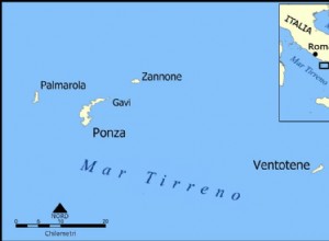 Las Cuevas de Pilato excavadas y talladas por los romanos en la isla de Ponza 