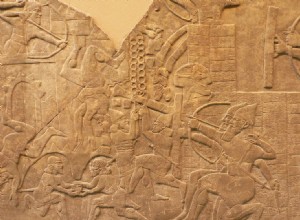 The curious Assyrian reliefs showing swimmers using devices to float 