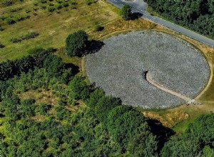 The petroglyphs of the Kivik Royal Tumulus in Sweden, the tomb of a Norse chieftain who traveled to Greece in the Bronze Age 