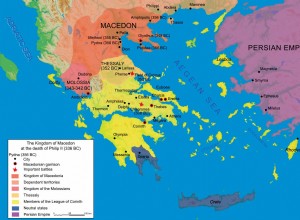 When Alexander conquered Pelion by having his phalanxes simulate military exercises 