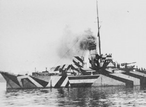 The hypnotic anti-submarine camouflage of British ships in the First World War 