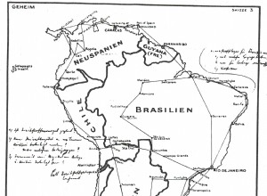 El falso mapa nazi creado por la inteligencia británica que mostraba una Sudamérica alemana 