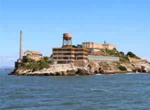 The legendary Alcatraz prison 