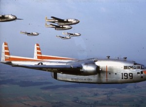 Пакет Fairchild C-82 и летающий товарный вагон C-119 