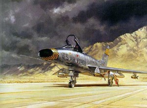 Norteamericano (Rockwell) F-100 Super Sabre 