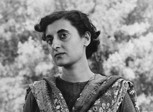 Indira Gandhi, controversial prime minister 