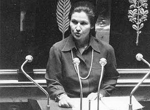 Simone Veil, defensora del aborto 