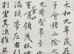 About the happy life of the famous calligraphy  Wang Yoshiyuki  in Lantingji Xu 