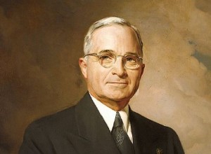 Harry S. Truman, 33rd President of the United States, who started the Cold War 