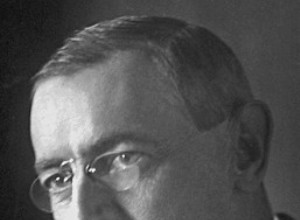 Woodrow Wilson, 28º presidente de Estados Unidos, ama la paz y crea la Sociedad de Naciones 