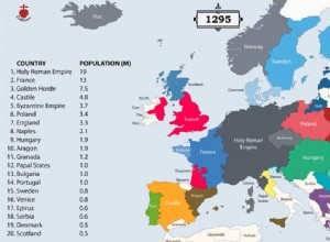 Así cambiaron año tras año las fronteras de los países de Europa 